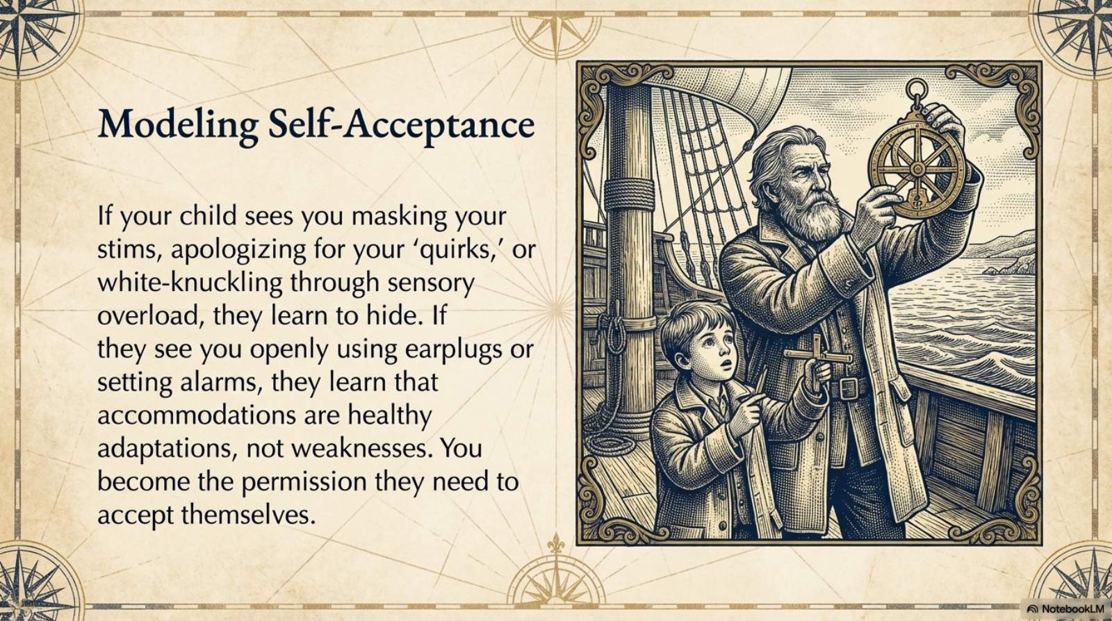 Slide 10 of 11: Navigator's Compass Slides