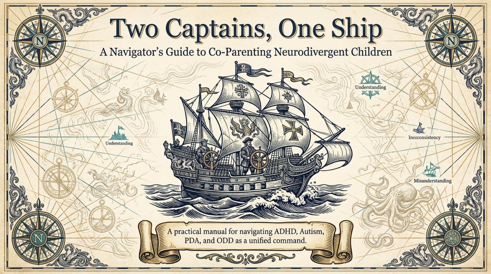 Slide 1 of 20: Two Captains, One Ship Slides