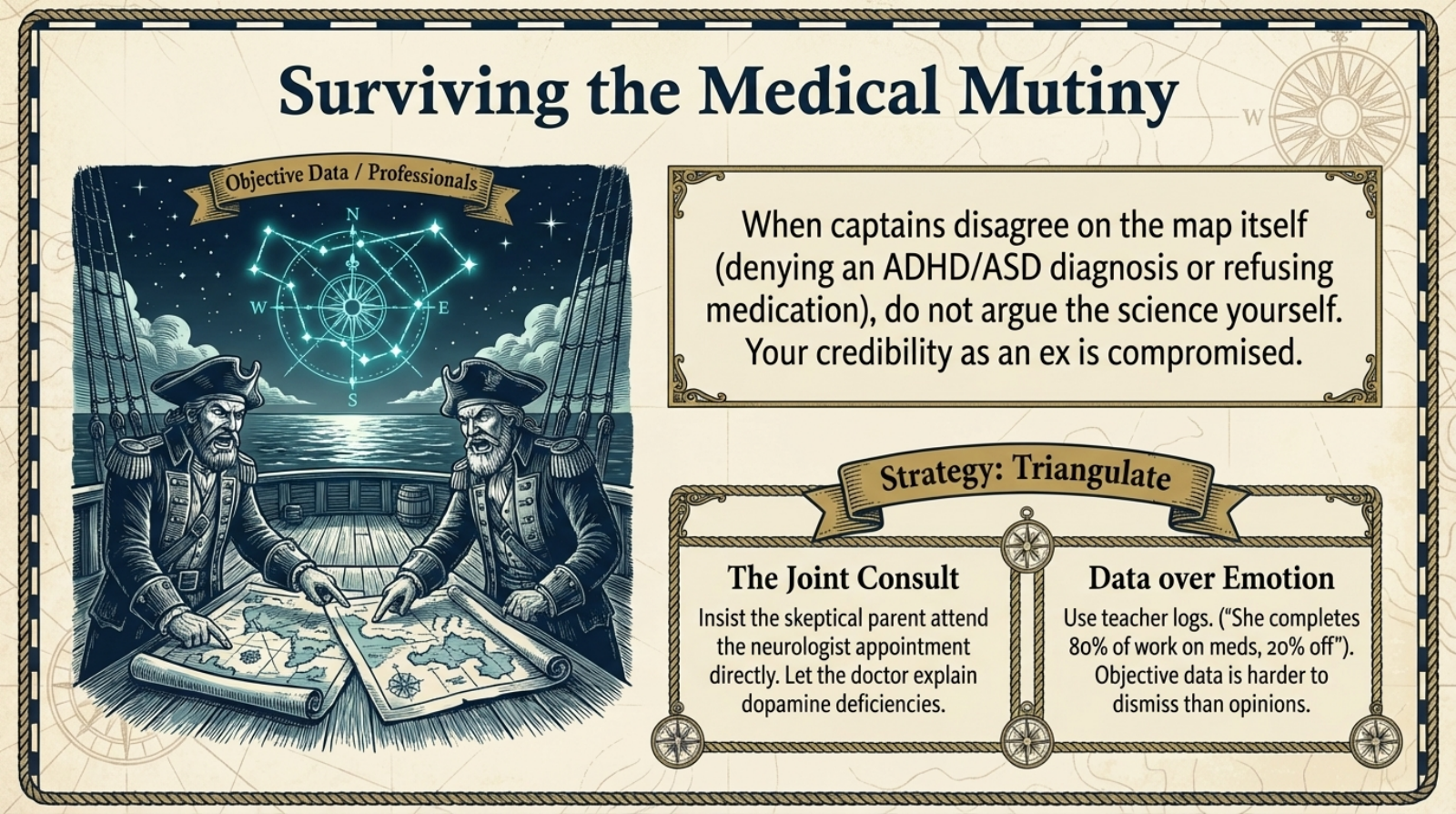 Slide 16 of 20: Two Captains, One Ship Slides